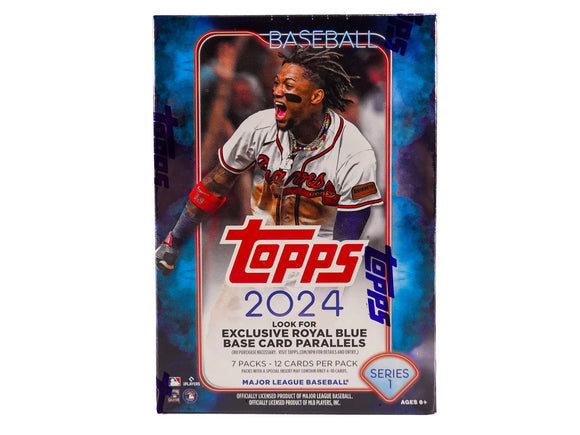 2024 Topps Series 1 Baseball 7-Pack Blaster Box 12 Cards per Pack