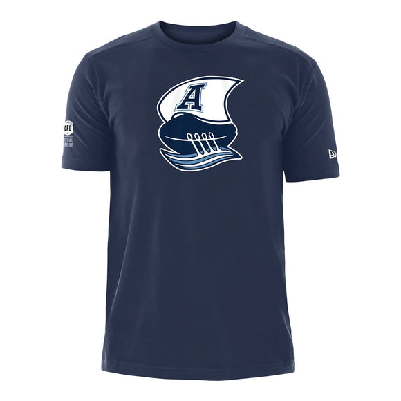 Toronto Argonauts CFL Football New Era Reign Logo Sideline T Shirt  - Navy Blue