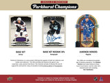 2022/23 Upper Deck Parkhurst Champions Hockey 5-Pack Blaster Box 5 Packs per Box, 8 Cards per Pack