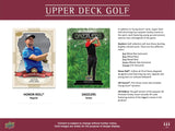 2024 Upper Deck Golf 6-Pack Blaster Box 6 Packs per Box, 8 Cards per Pack