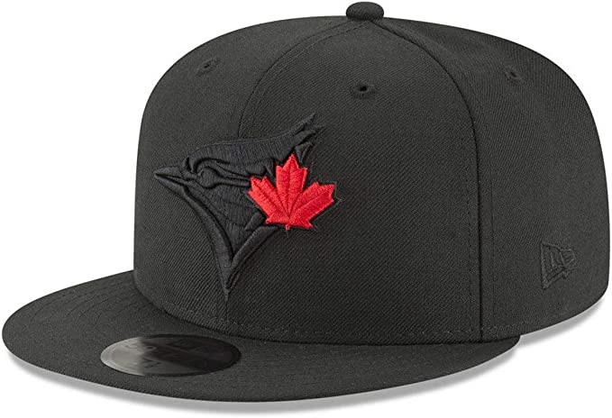 59fifty Fitted Toronto Blue Jays Fitted Hat Black Custom Black