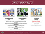 2024 Upper Deck Golf 6-Pack Blaster Box 6 Packs per Box, 8 Cards per Pack