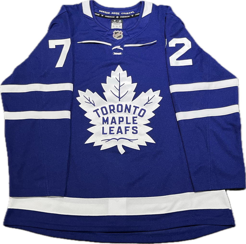 toronto maple leafs gear Men's Toronto Maple Leafs Gavin McKenna Fanatics Blue Home Premium Jer – Bleacher Bum Collectibles