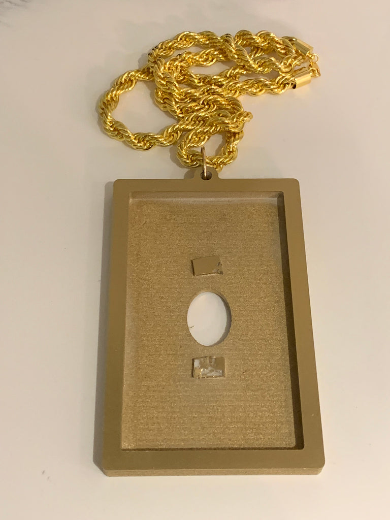 graded card necklace PSA Slab Holder Custom Case with Cuban Link Chain Whether its your most valuable card or your favorite card PSA Pokemon Slab TCG Card