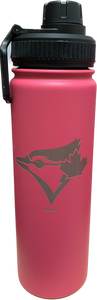 Toronto Blue Jays MLB Baseball Namaka Golfing Buddies 21oz Stainless Steel Wide Mouth Water Bottle - Pink