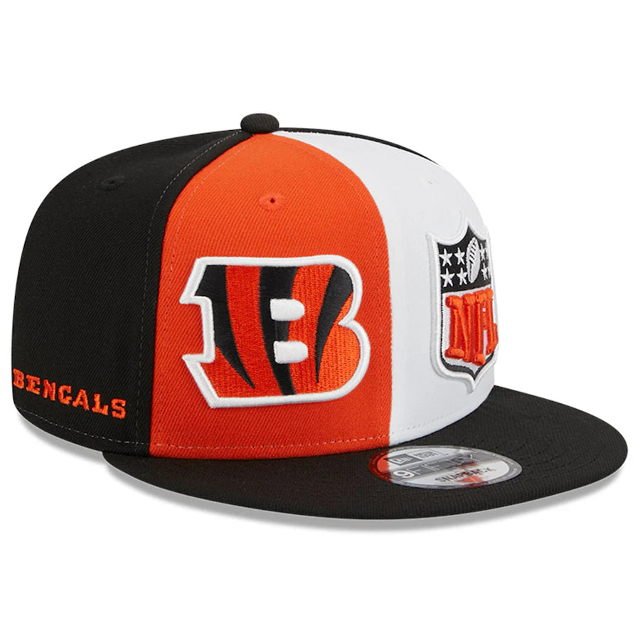 Men's New Era Orange Black Cincinnati Bengals 2023 Sideline Primary Lo 