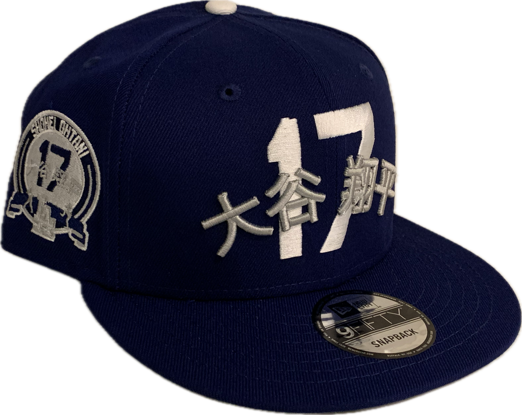 Men's Los Angeles Dodgers New Era Royal Shohei Ohtani Kanji 9FIFTY