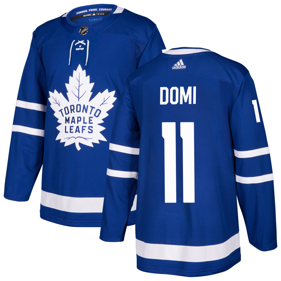 Max Domi Toronto Maple Leafs Adidas Primegreen Authentic NHL Hockey Je –