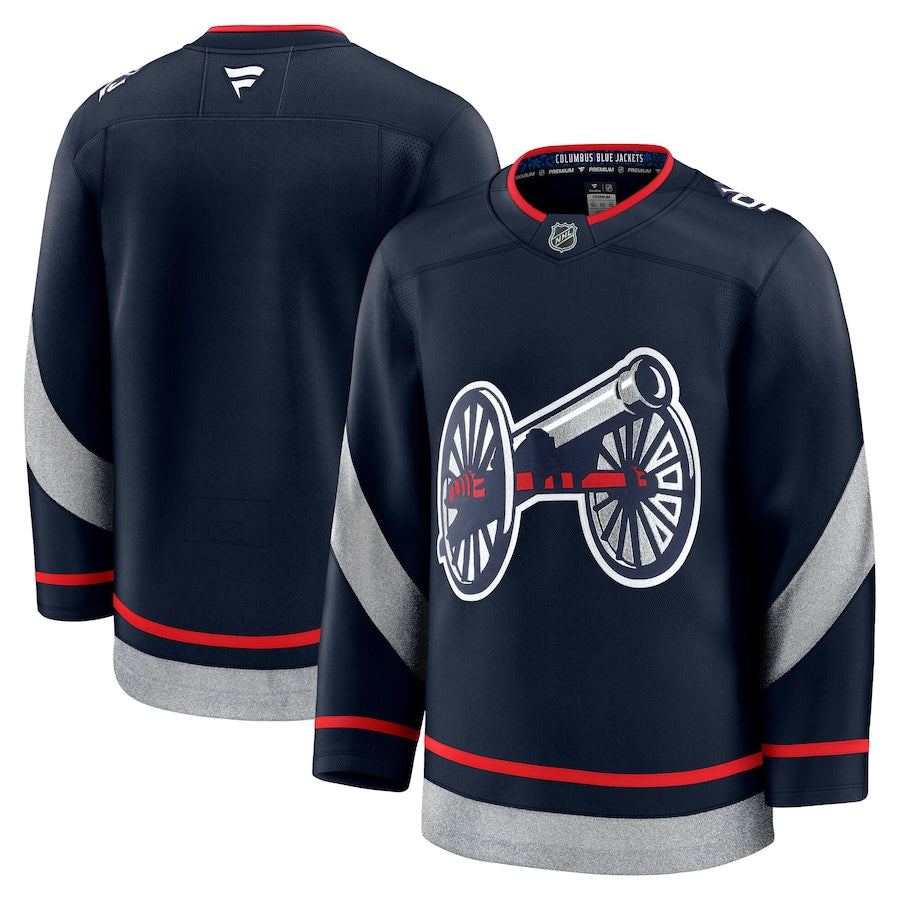 Men's Columbus Blue Jackets Fanatics Navy 2025 NHL Stadium Series