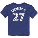 Toronto Blue Jays Vladimir Guerrero Jr. Nike Royal Player Name & Number Infant T-Shirt