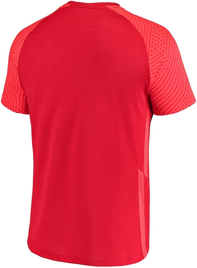 Youth Team Canada Soccer Nike 2021/22 Red Home Blank Player Replica Je