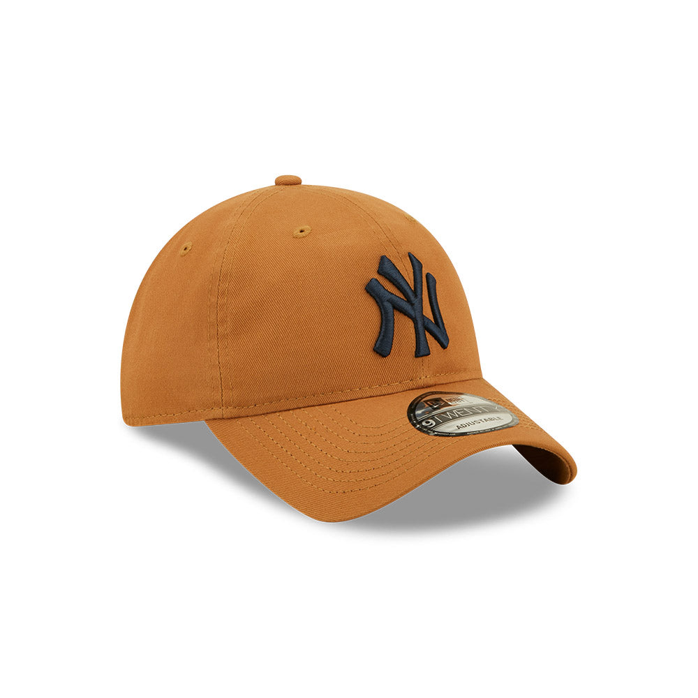 Men's New York Yankees New Era Tan Core Classic Twill 9TWENTY Adjustable Hat