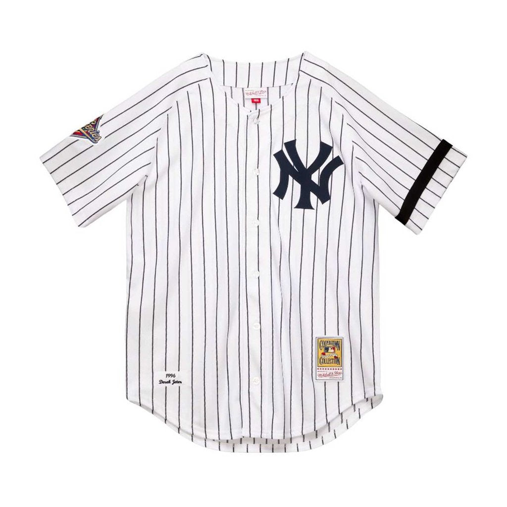 1996 Derek Jeter New York Yankees Mitchell & Ness Cooperstown Collecti –  Bleacher Bum Collectibles