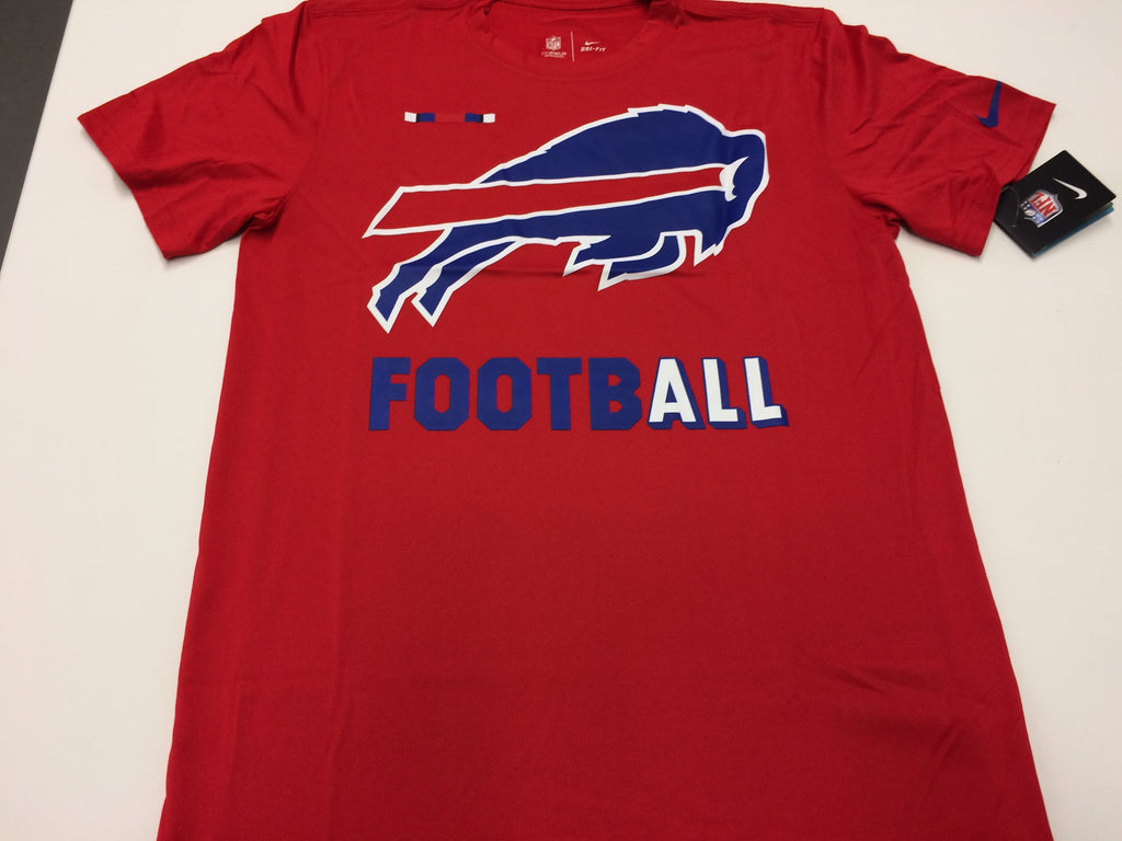 Men's Buffalo Bills Nike Red Sideline Legend Football Performance T-Sh –  Bleacher Bum Collectibles