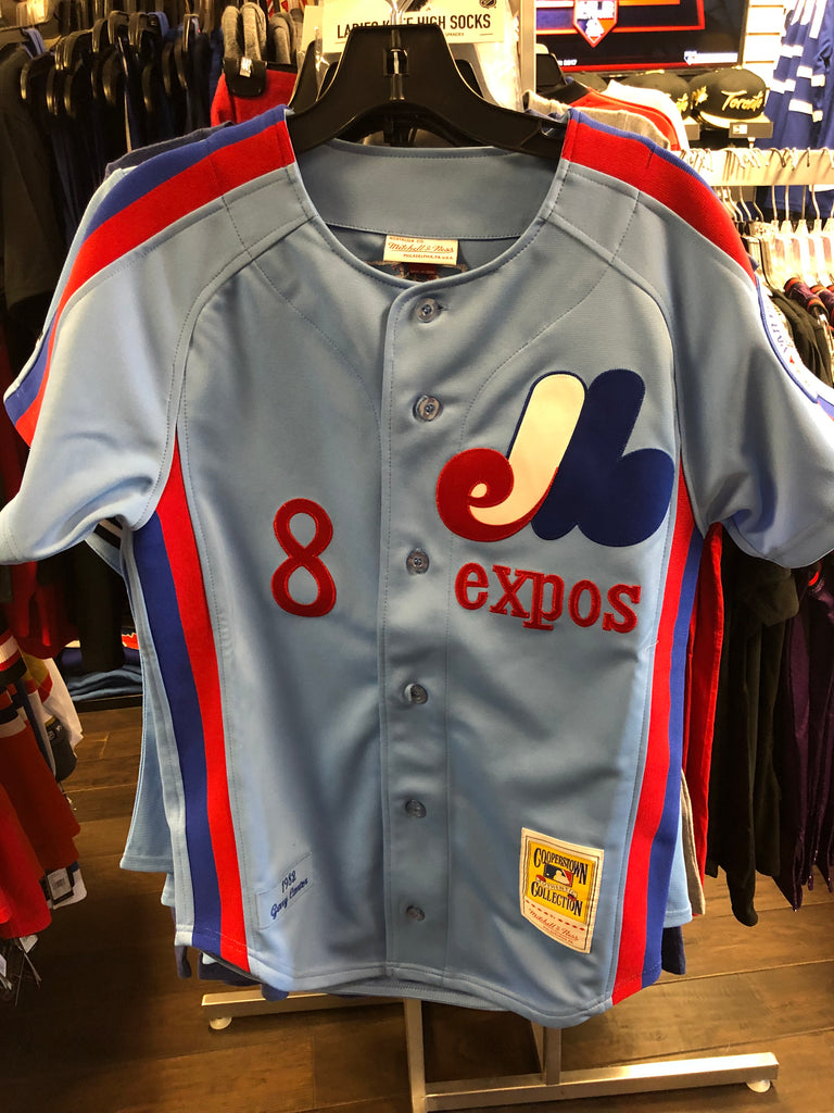 Gary Carter #8 Montreal Expos Mitchell & Ness 1982 Authentic Jersey —