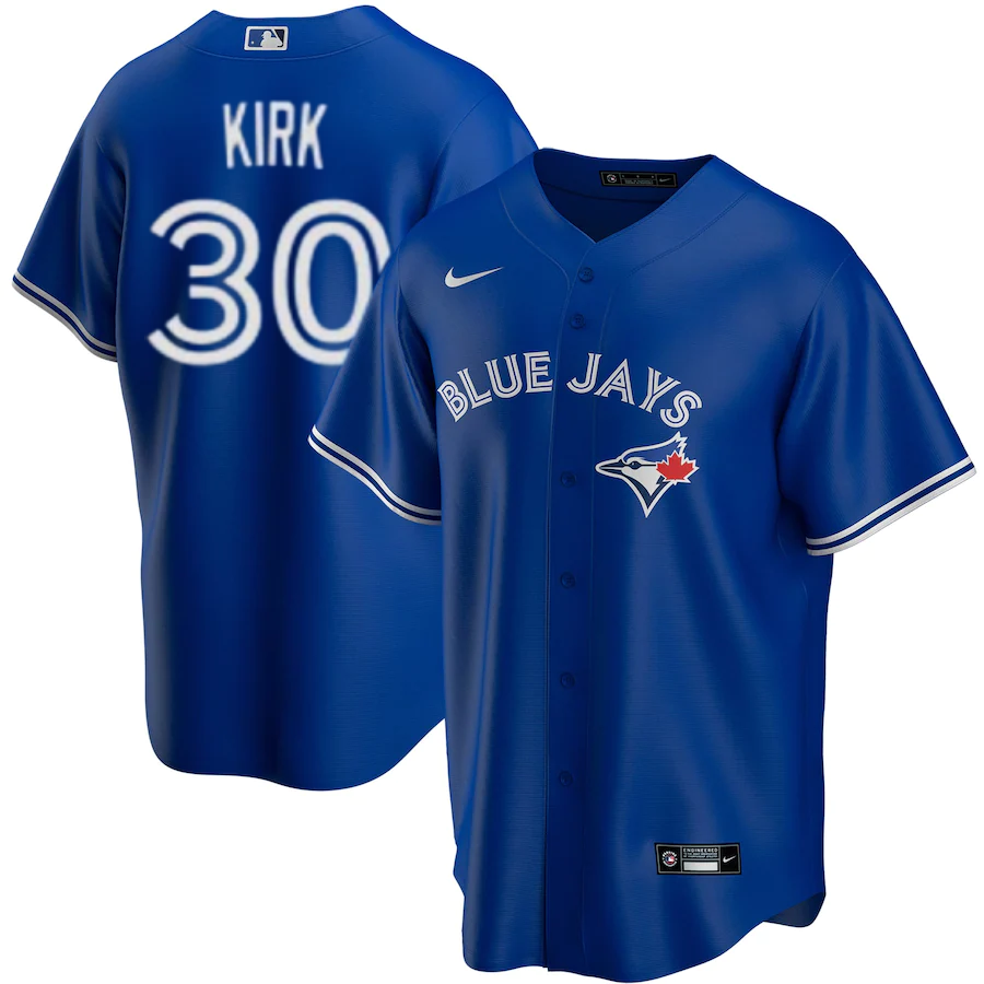 Alejandro Kirk Autographed Toronto Blue Jays Nike Jersey