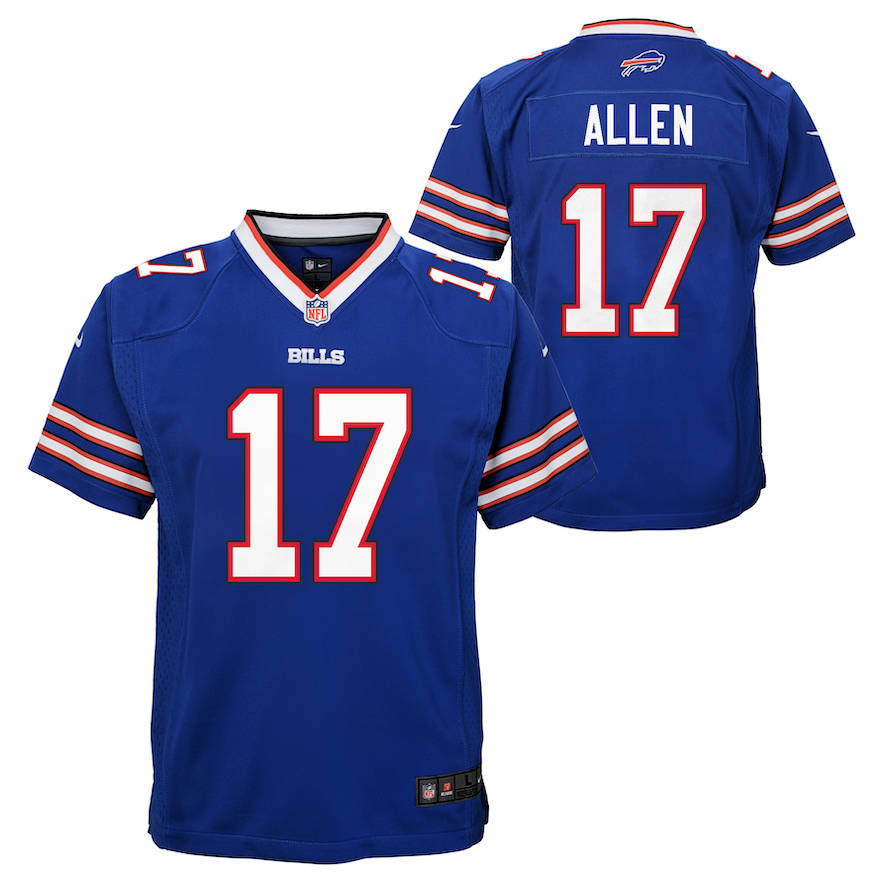 : Nike Josh Allen Buffalo Bills NFL Men's Blue Home On