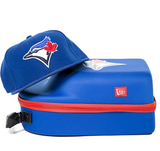 New Era Cap Hat Toronto Blue Jays Carrying Carrier Case Handle Fits 6 Hats Bag Zipper Handle