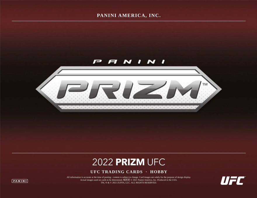 2022 Panini Prizm UFC ホビーボックス-12パック