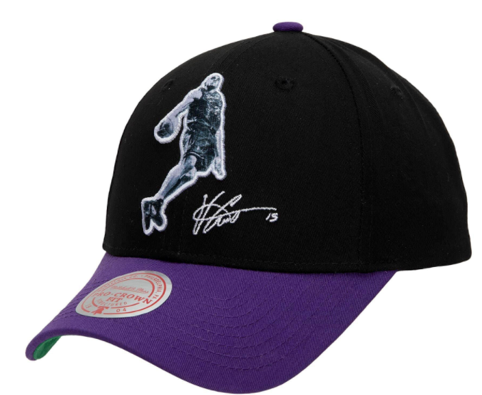 Mitchell & Ness NBA Varsity Bust HWC Toronto Raptors Unisex Snapback Cap  Negro HHSS6273-TRAYYPPPBLCK