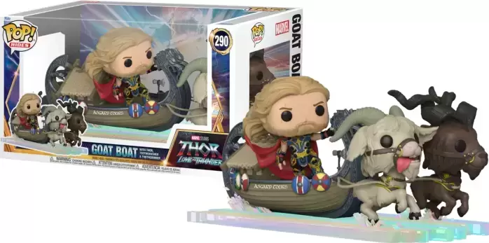 Funko POP! Marvel Thor Toothgnasher and Toothgrinder 5.08-in Vinyl  Bobblehead