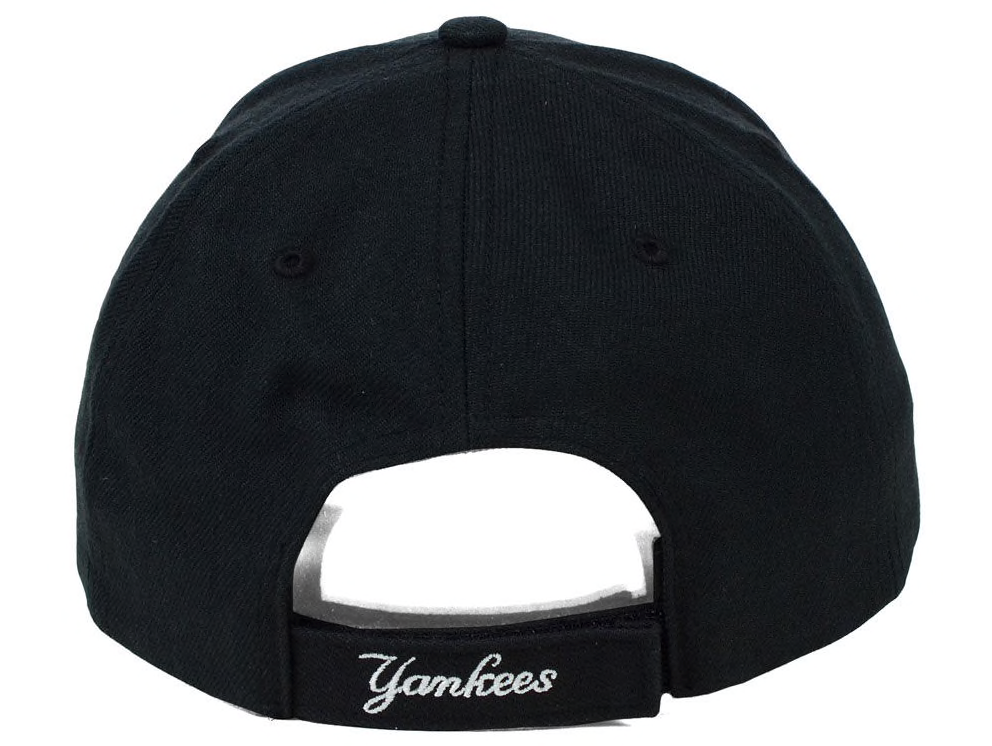 New York Yankees MVP Black/White Adjustable - 47 Brand cap