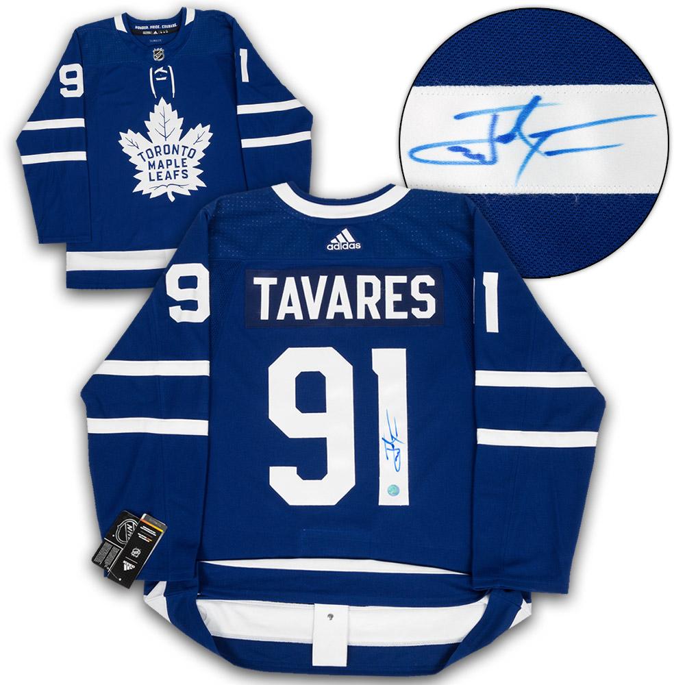John Tavares Toronto Maple Leafs Fanatics Authentic Deluxe Framed Autographed Blue Adidas Jersey