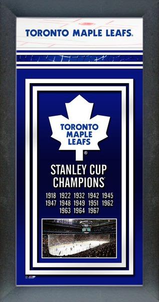 Toronto Maple Leafs Stanley Cup Banner 6.75