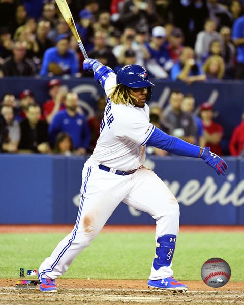 Vladimir Guerrero Jr. Toronto Blue Jays Unsigned Home Run Derby Photograph