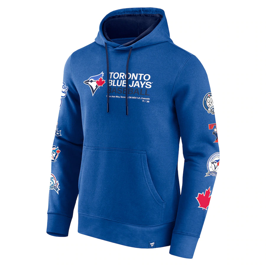 Men's Toronto Blue Jays Fanatics Branded Royal Extra Innings Pullover –  Bleacher Bum Collectibles