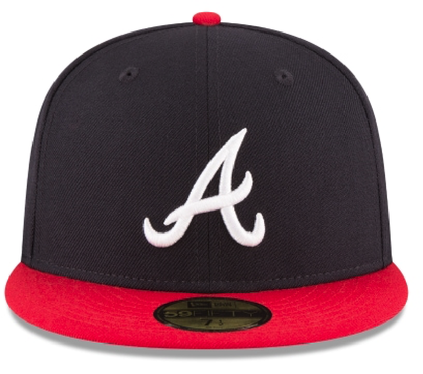 New Era Atlanta Braves World Series 1995 Smooth Red Copper Shock Edition  59Fifty Fitted Cap