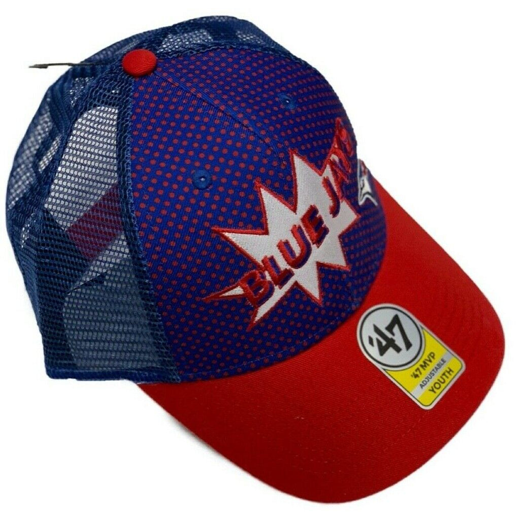 TORONTO BLUE JAYS FLAT BILL MVP '47 2-TONE SNAPBACK CAP HAT NEW YOUTH