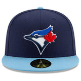Men's Toronto Blue Jays New Era Navy Alternate 4 Authentic Collection On-Field 59FIFTY Fitted Hat - Bleacher Bum Collectibles, Toronto Blue Jays, NHL , MLB, Toronto Maple Leafs, Hat, Cap, Jersey, Hoodie, T Shirt, NFL, NBA, Toronto Raptors