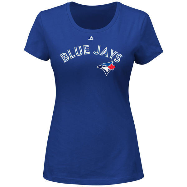 Women's Ladies Toronto Blue Jays Kevin Pillar Majestic Royal Name