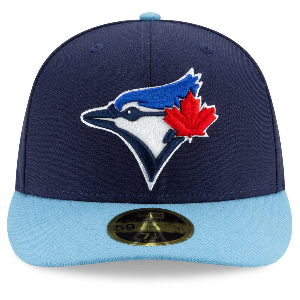 Toronto Blue Jays New Era Alternate On-Field Low Profile 59FIFTY - Fitted Hat – White/Royal, Men's, Size: 7 3/4