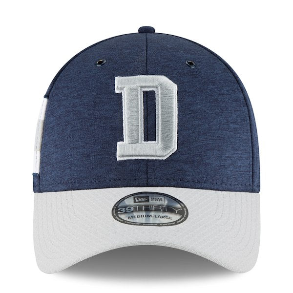 Men's New Era Navy Dallas Cowboys Sideline 39THIRTY Flex Hat