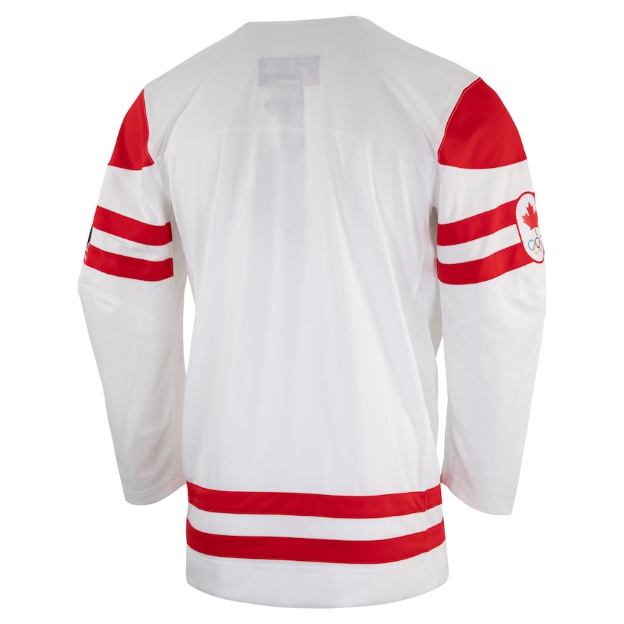 Nike White Hockey Canada One Leaf Replica Jersey