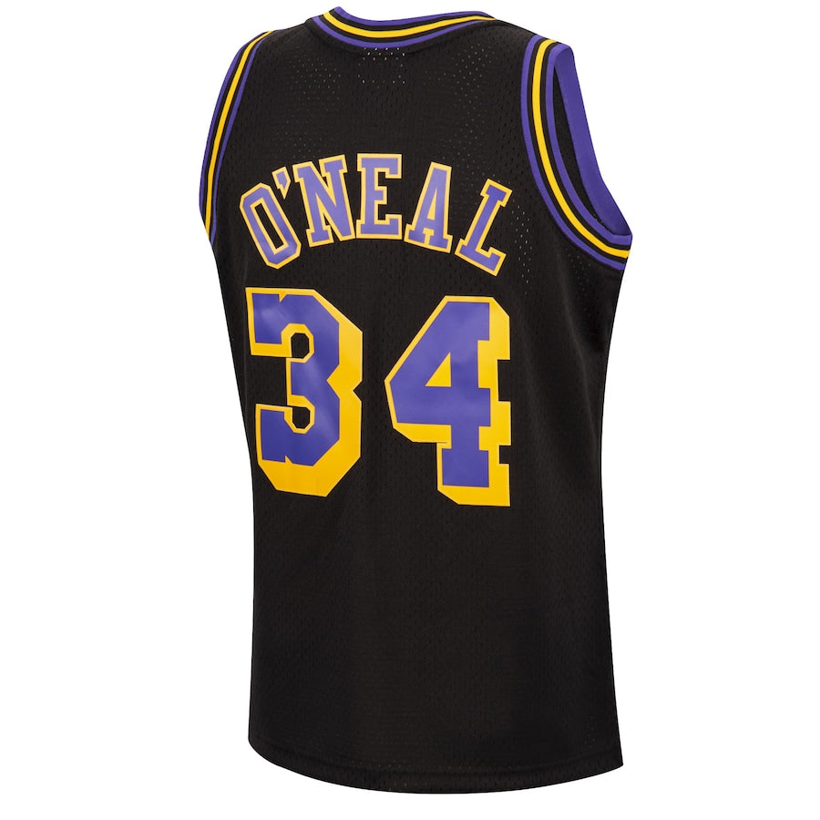 Men's Los Angeles Lakers Shaquille O'Neal Mitchell & Ness Gold