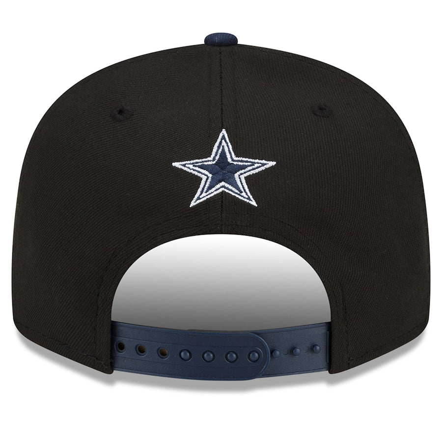 Men's New Era Black/Navy Dallas Cowboys 2022 NFL Draft On