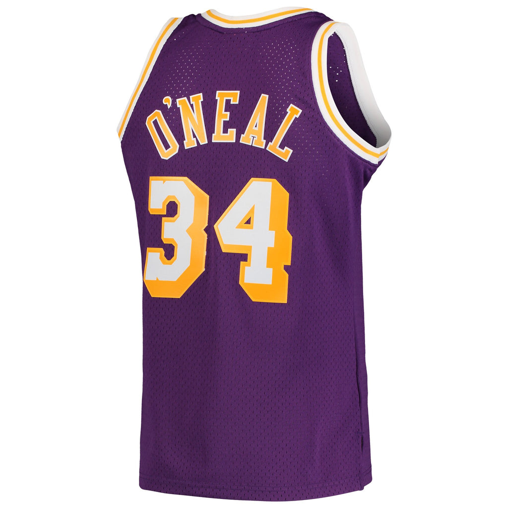 Men's Mitchell & Ness Shaquille O'Neal Black Los Angeles Lakers - Lost –  Bleacher Bum Collectibles