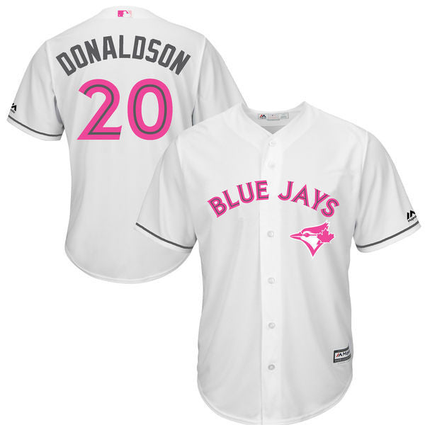 Men's Toronto Blue Jays Josh Donaldson Majestic White Mother's Day Coo –  Bleacher Bum Collectibles