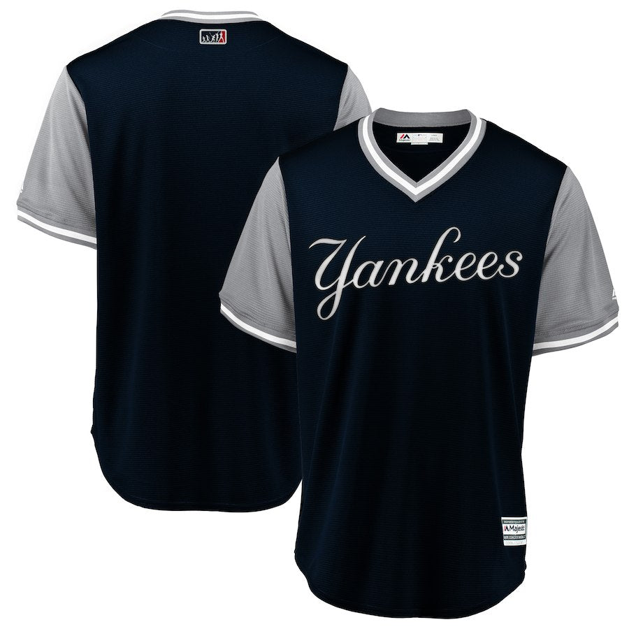 Men's Majestic Navy New York Yankees Official Cool Base Jersey