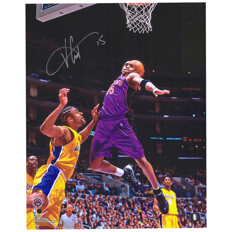 Vince Carter Signed Sacramento Kings 8x10 Photo