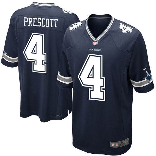 Men's Dallas Cowboys Dak Prescott Nike Navy Vapor Untouchable