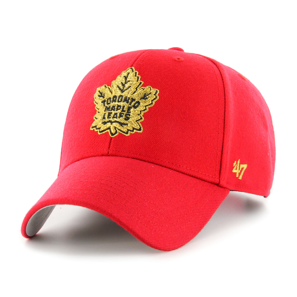 Toronto Maple Leafs '47 NHL MVP Lunar New Year Red Gold Adjustable 