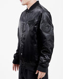 Men's Toronto Blue Jays MLB Baseball Pro Standard Triple Black Satin Full-Snap Jacket