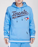 Men's Pro Standard Light Blue Toronto Blue Jays Script Tail Pullover Hoodie