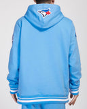 Men's Pro Standard Light Blue Toronto Blue Jays Script Tail Pullover Hoodie