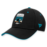 Men's San Jose Sharks Fanatics Branded Black 2023 NHL Draft Flex Hat