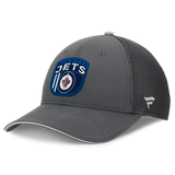 Men's Winnipeg Jets Fanatics Gray Authentic Pro Home Ice Trucker Adjustable Hat
